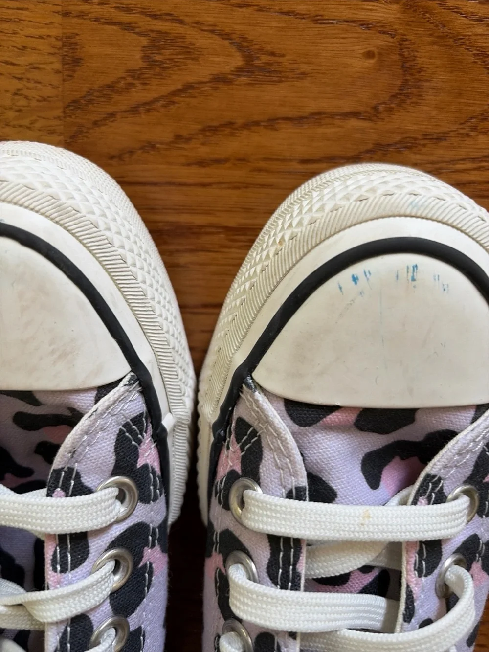 Converse platform low sneaker purple Black pink leopard print All Star Shoe Y3 5